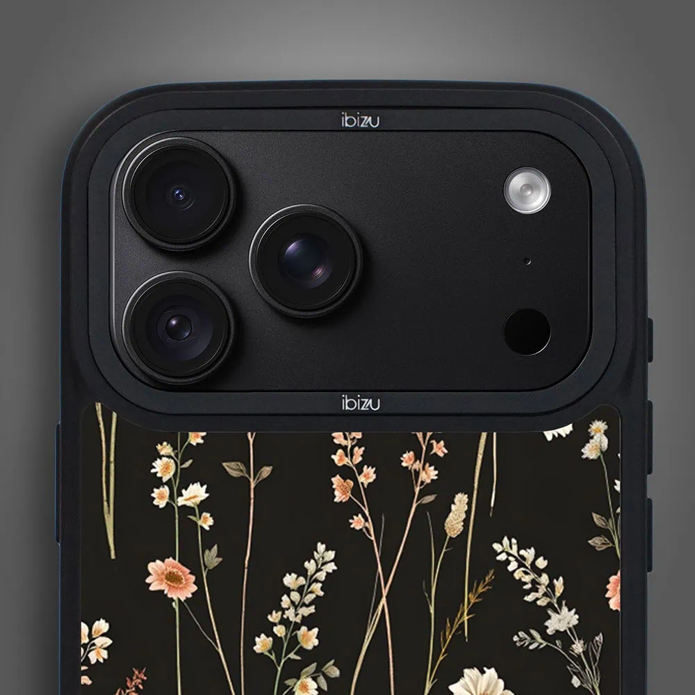 etui do iphone 18 pro ibizu dropguard matt z magsafe, pastel bloom, północny ogród
