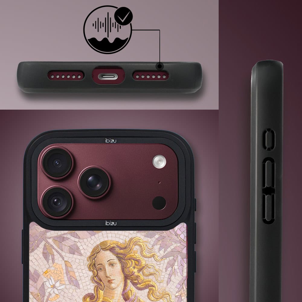 etui do iphone 18 pro ibizu dropguard matt z magsafe, riviera, modern classics, narodziny wenus