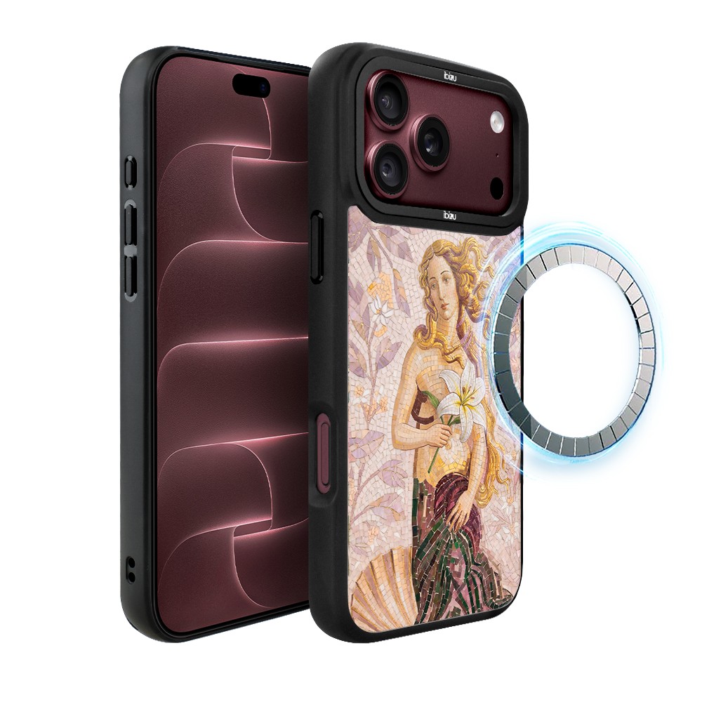 etui do iphone 18 pro ibizu dropguard matt z magsafe, riviera, modern classics, narodziny wenus