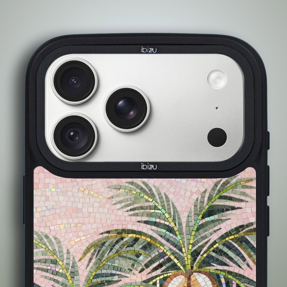 etui do iphone 18 pro ibizu dropguard matt z magsafe, riviera, modern classics, sycylijska palma