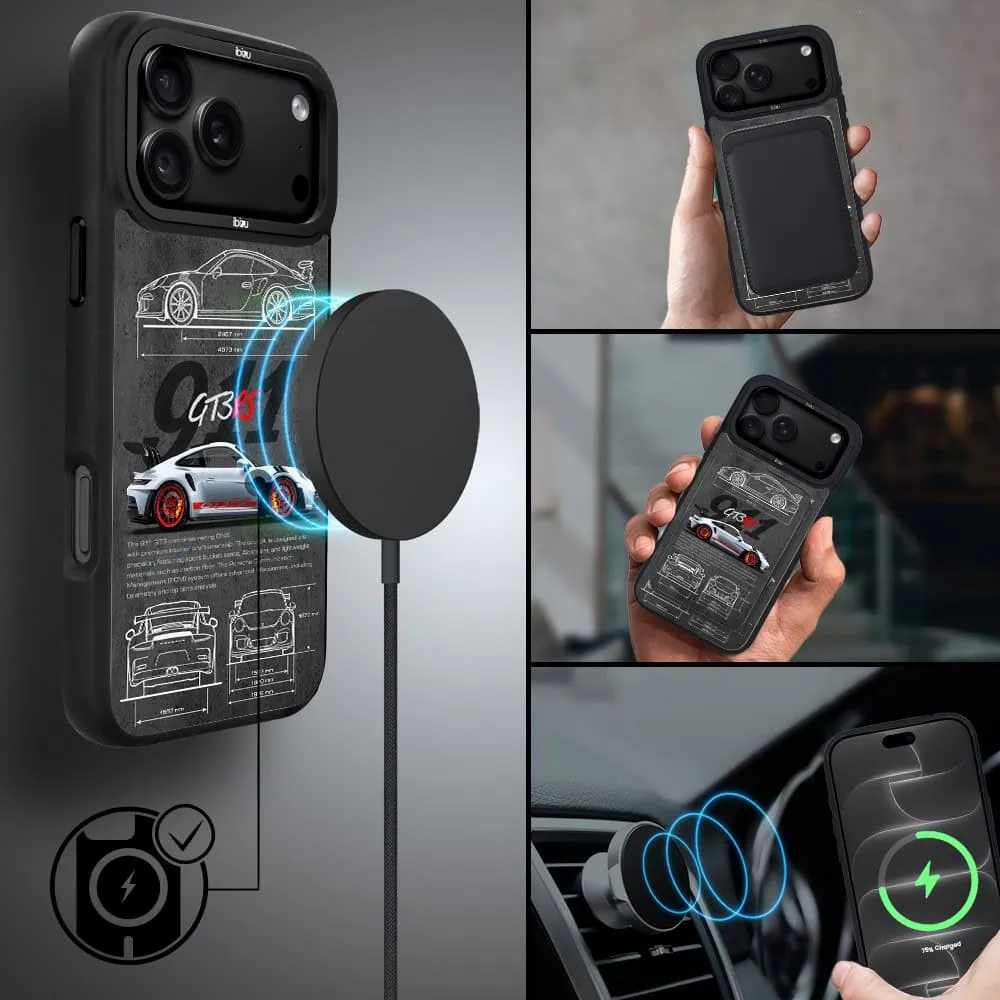 etui do iphone 18 pro ibizu dropguard matt z magsafe, techdrive, 911 gt3 rs