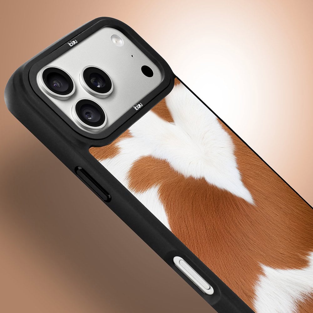 etui do iphone 18 pro ibizu dropguard matt z magsafe, zew natury, alpejska krowa