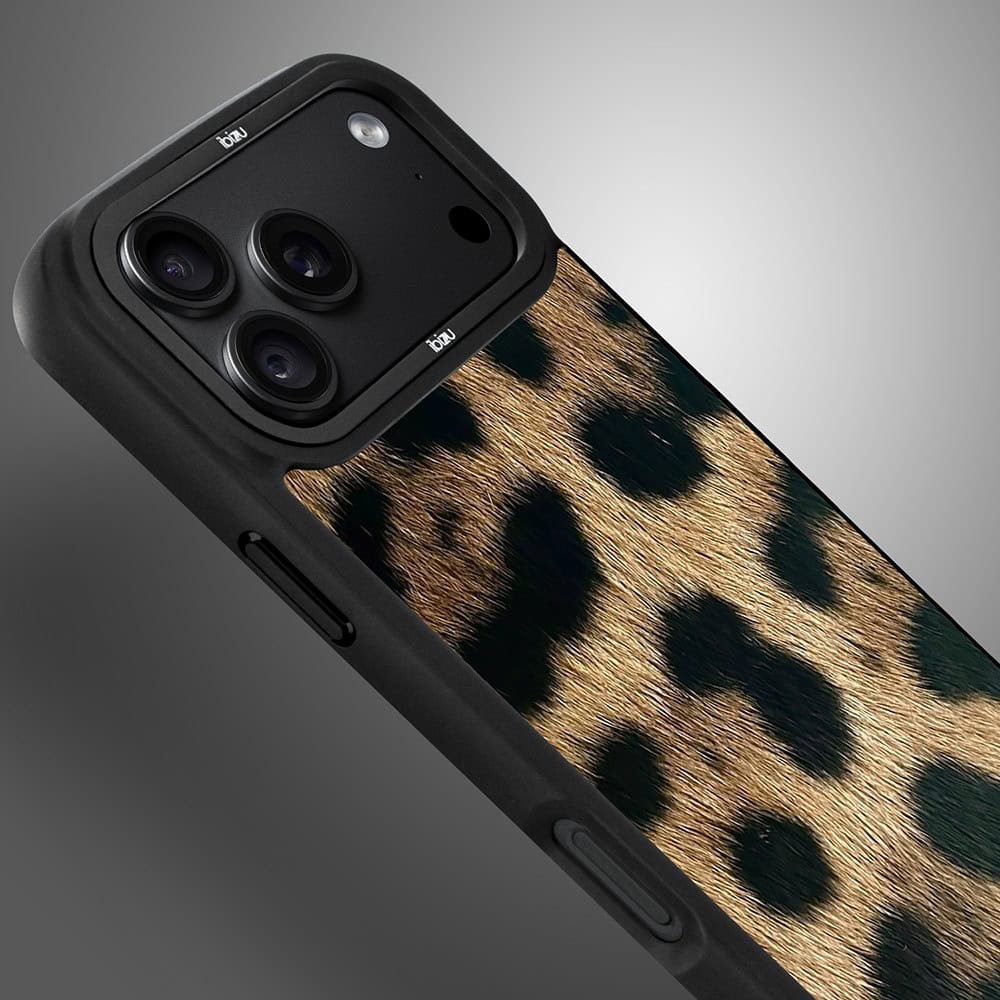 etui do iphone 18 pro ibizu dropguard matt z magsafe, zew natury, lampart