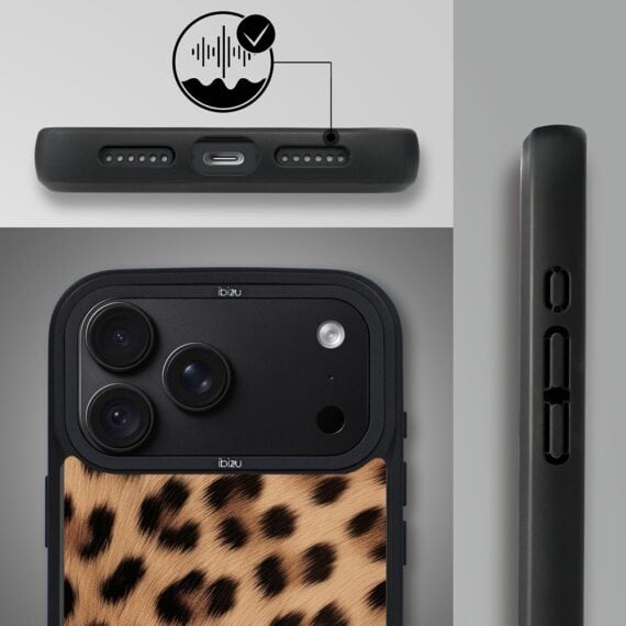 etui do iphone 18 pro ibizu dropguard matt z magsafe, zew natury, pantera
