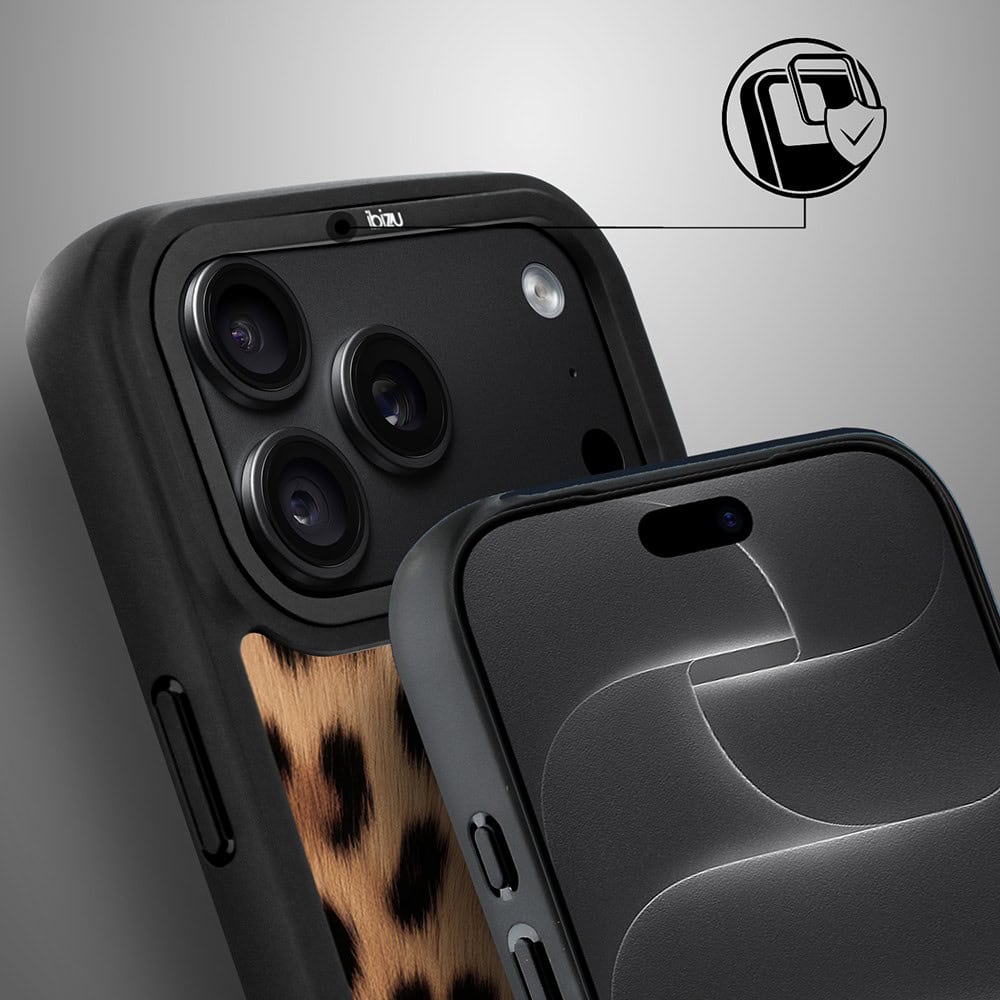 etui do iphone 18 pro ibizu dropguard matt z magsafe, zew natury, pantera