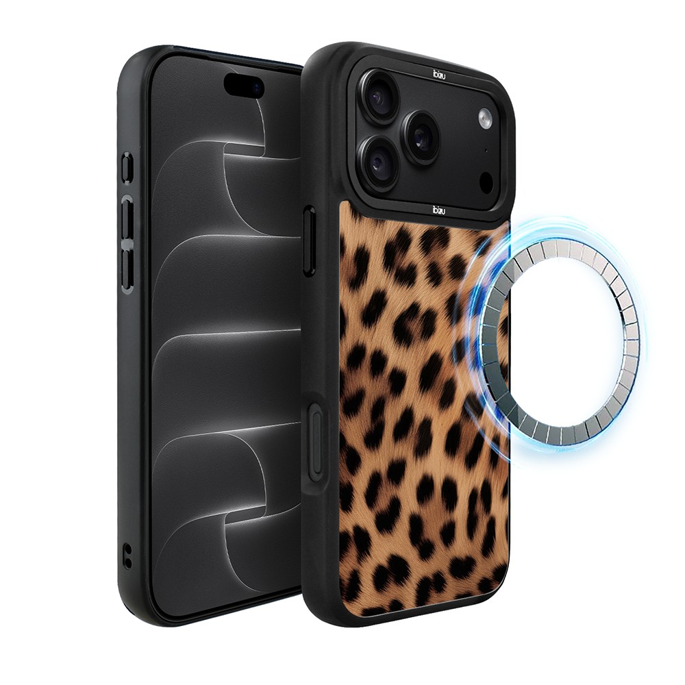 etui do iphone 18 pro ibizu dropguard matt z magsafe, zew natury, pantera