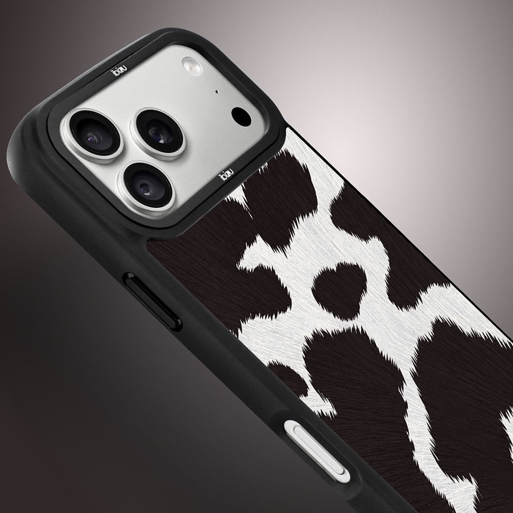 etui do iphone 18 pro ibizu dropguard matt z magsafe, zew natury, polska krowa
