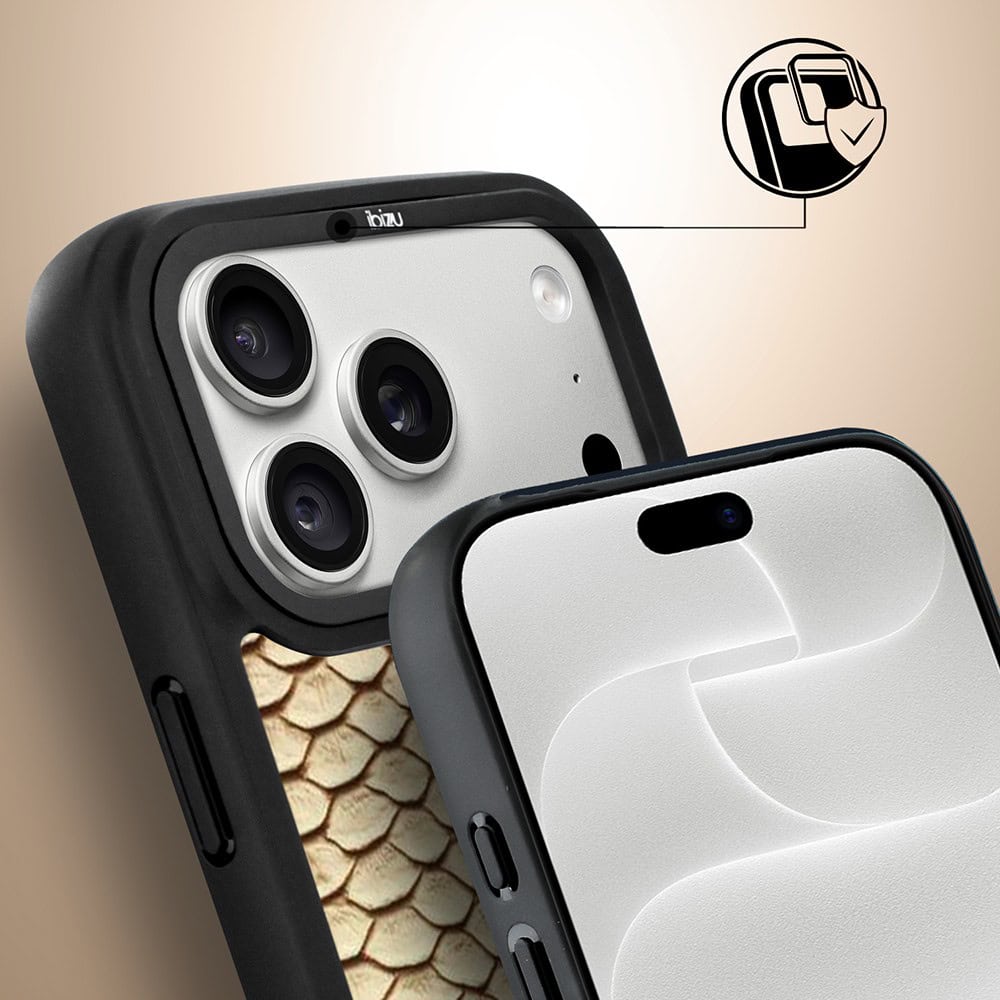 etui do iphone 18 pro ibizu dropguard matt z magsafe, zew natury, wąż
