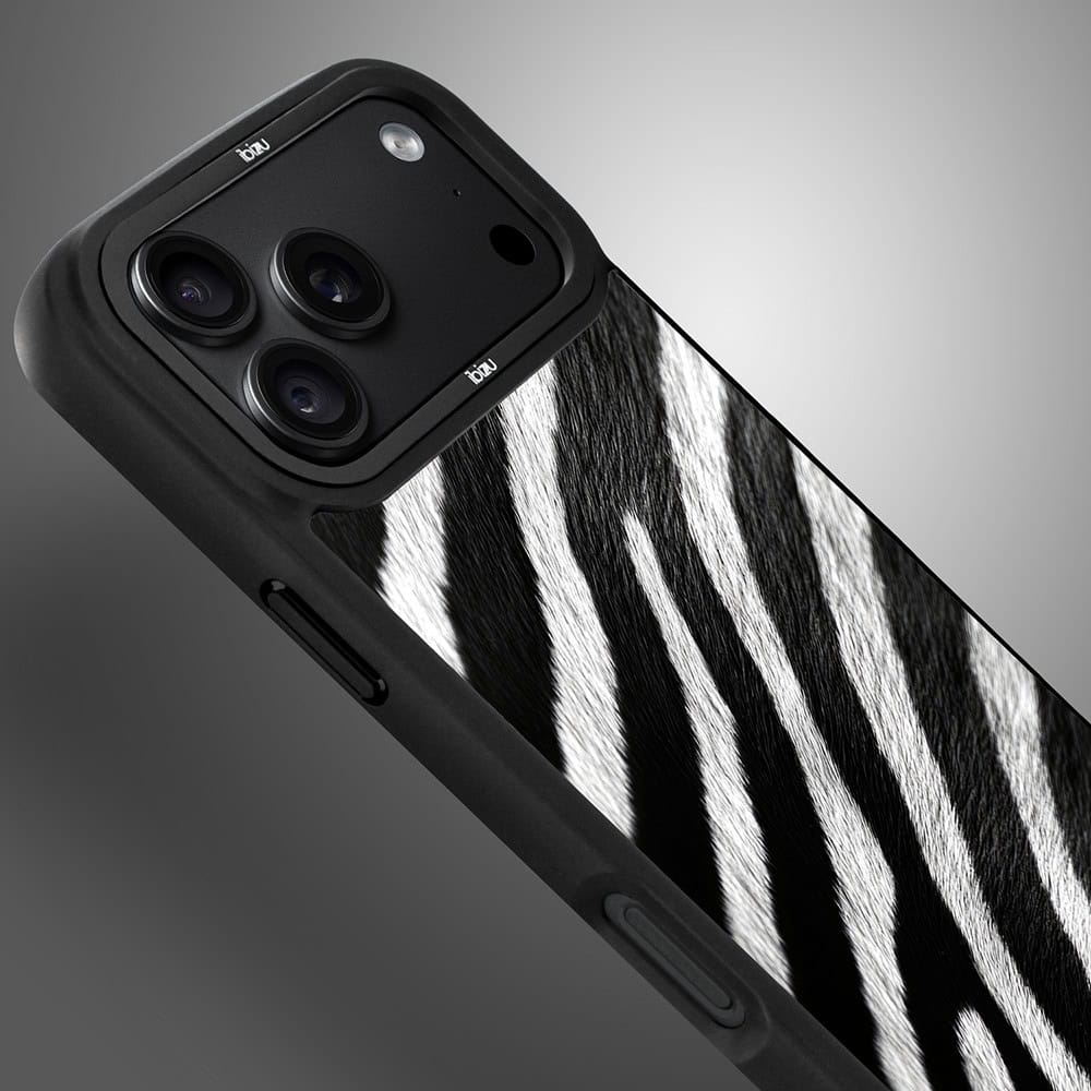 etui do iphone 18 pro ibizu dropguard matt z magsafe, zew natury, zebra