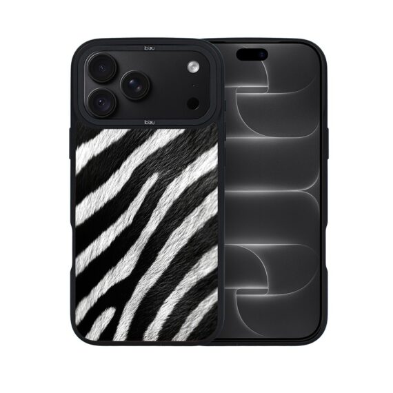 etui do iphone 18 pro ibizu dropguard matt z magsafe, zew natury, zebra