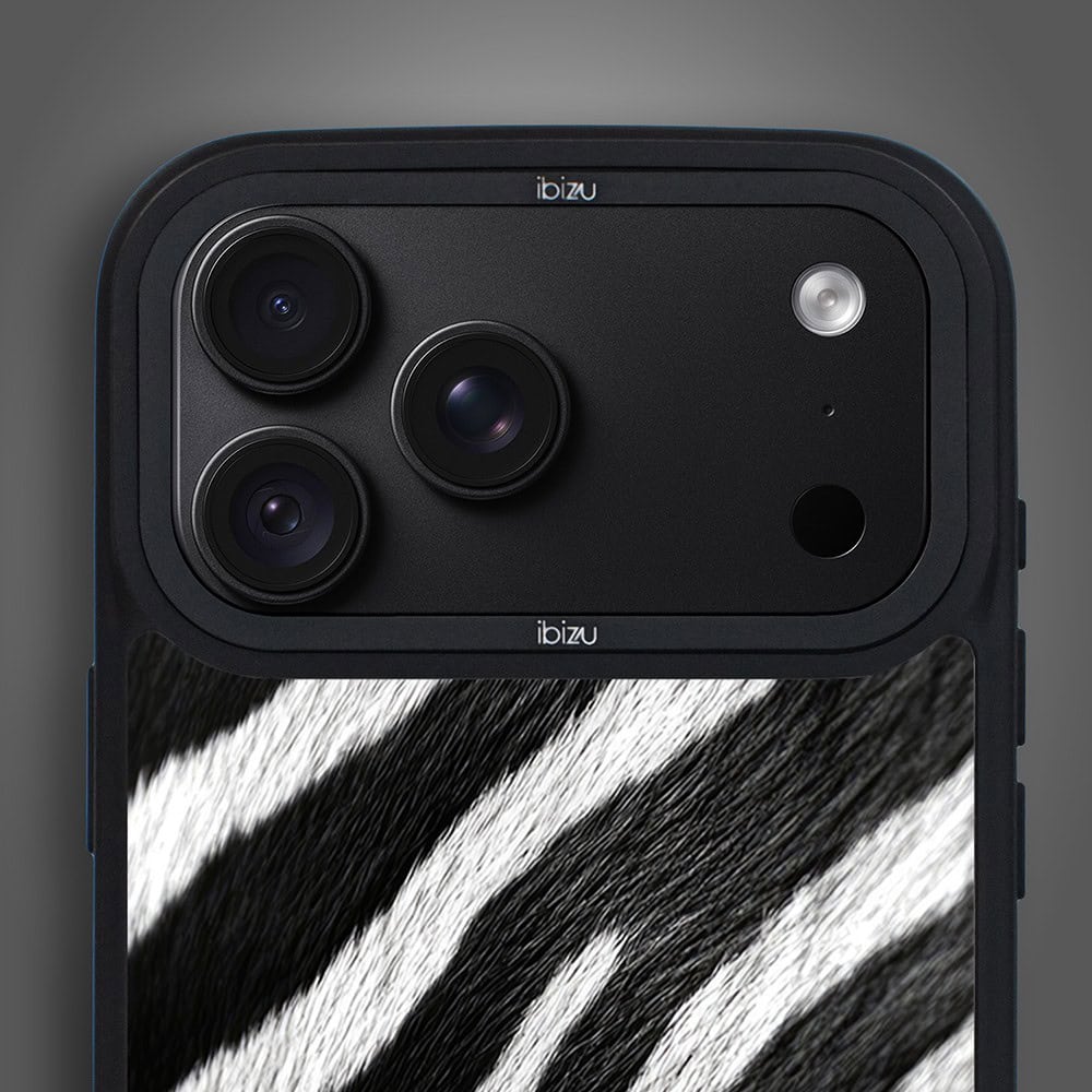 etui do iphone 18 pro ibizu dropguard matt z magsafe, zew natury, zebra