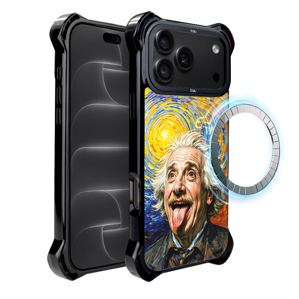 etui do iphone 18 pro ibizu dropguard ultra z magsafe, einstein