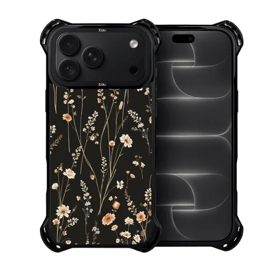 etui do iphone 18 pro ibizu dropguard ultra z magsafe, pastel bloom, północny ogród