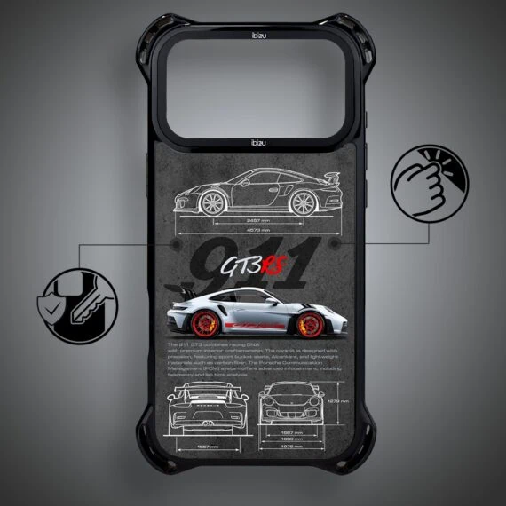 etui do iphone 18 pro max ibizu dropguard ultra z magsafe, techdrive, 911 gt3 rs