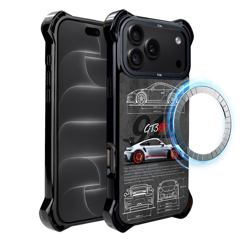 etui do iphone 18 pro max ibizu dropguard ultra z magsafe, techdrive, 911 gt3 rs