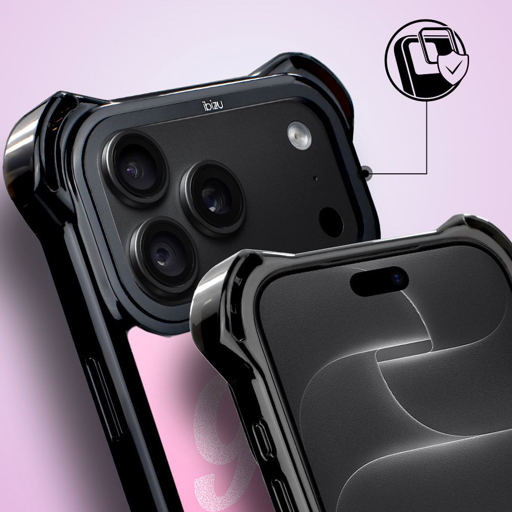 etui do iphone 18 pro ibizu dropguard ultra z magsafe, techdrive, 911 różowe