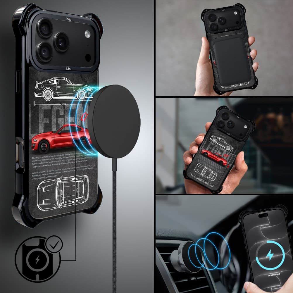etui do iphone 18 pro ibizu dropguard ultra z magsafe, techdrive, gt v8 “coyote”