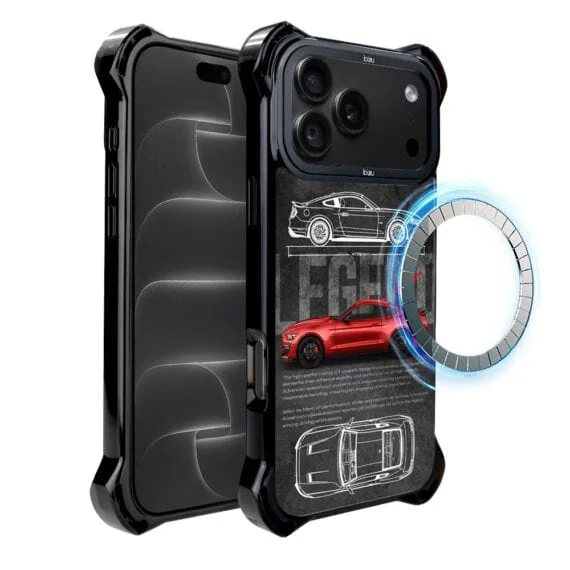 etui do iphone 18 pro ibizu dropguard ultra z magsafe, techdrive, gt v8 “coyote”