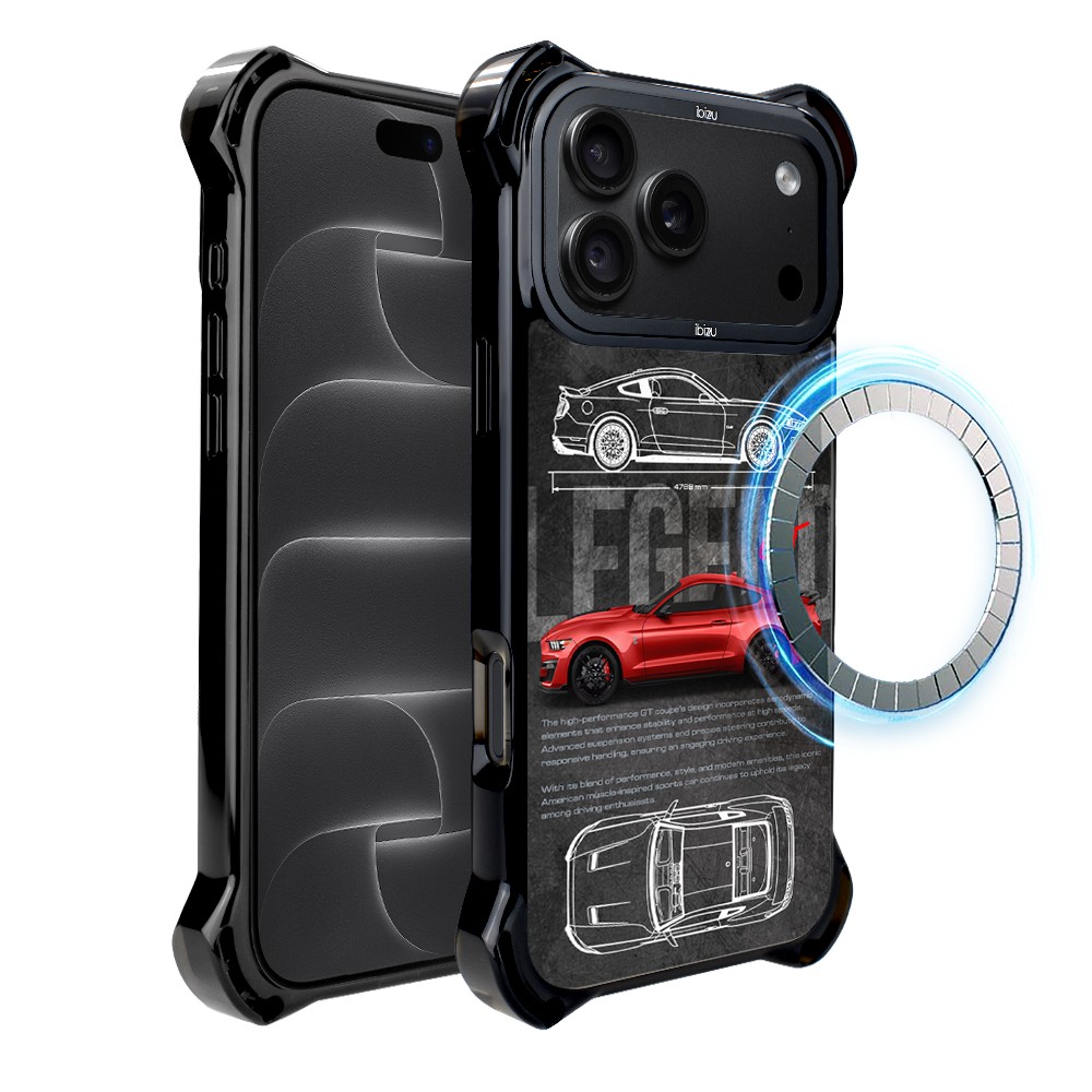 etui do iphone 18 pro ibizu dropguard ultra z magsafe, techdrive, gt v8 “coyote”