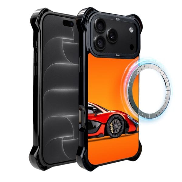 Etui do iPhone 18 Pro IBIZU DropGuard Ultra z MagSafe, TechDrive, P1