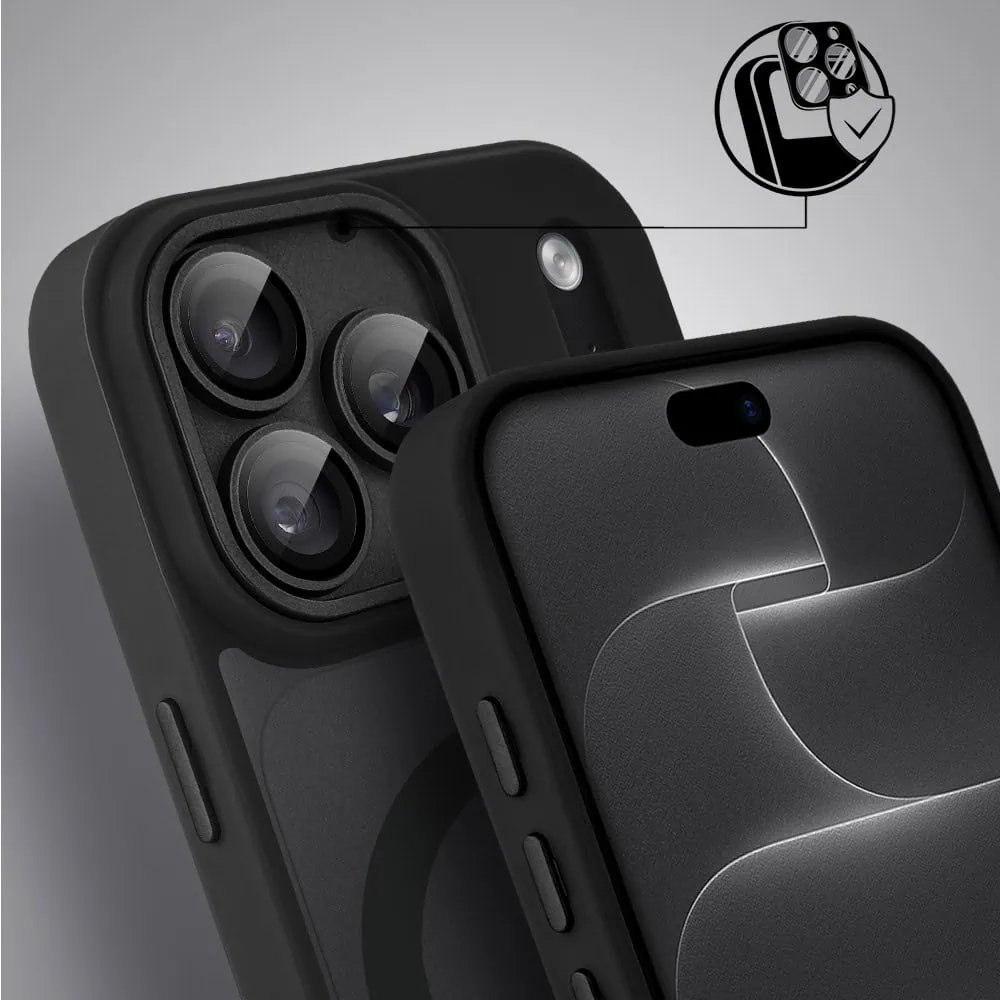 etui do iphone 18 pro max color flush z magsafe, z osłoną aparatu, czarne
