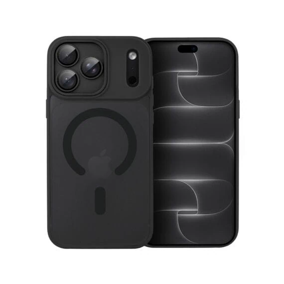 etui do iphone 18 pro max color flush z magsafe, z osłoną aparatu, czarne