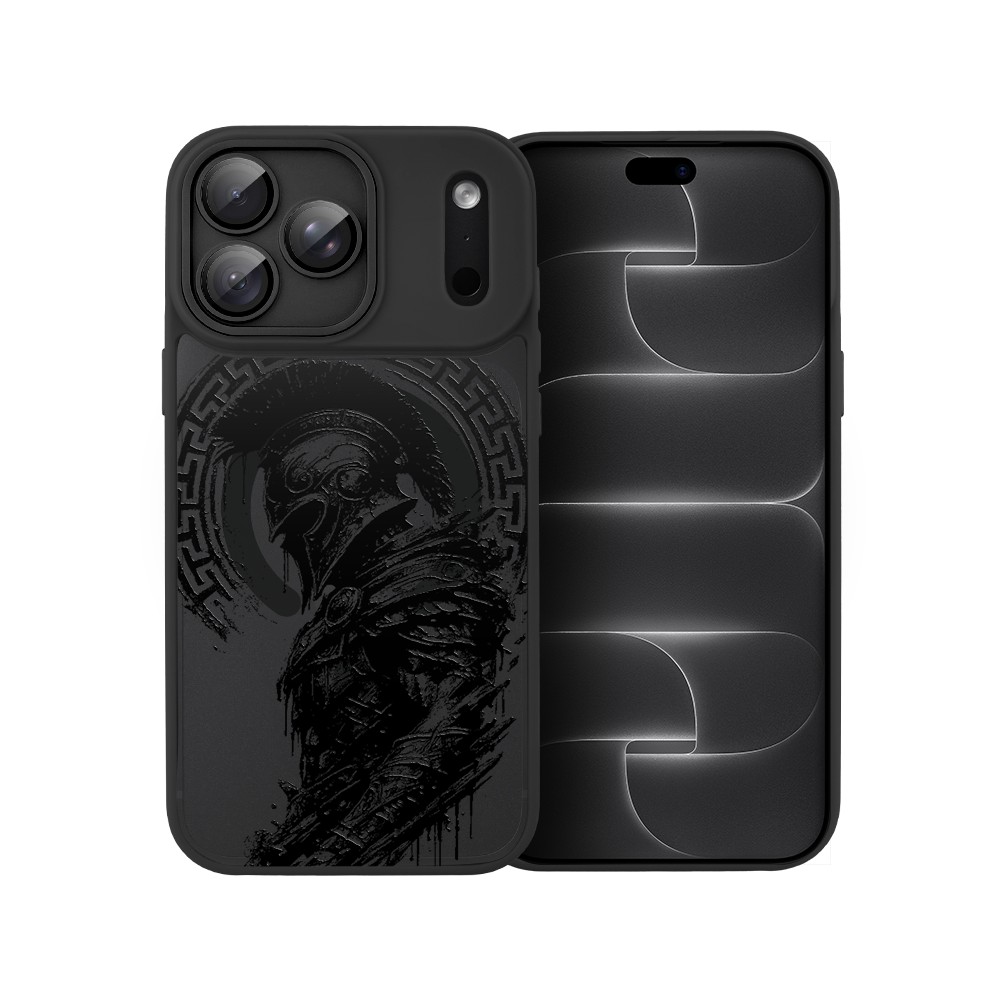 etui do iphone 18 pro max color flush z magsafe, z osłoną aparatu, moc centuriona, czarne