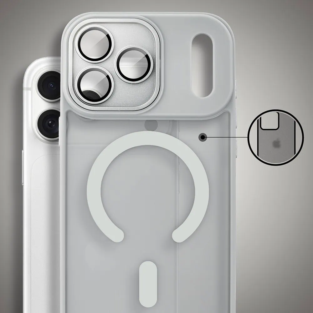 etui do iphone 18 pro max color flush z magsafe, z osłoną aparatu, tytanowe