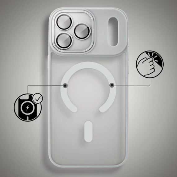 etui do iphone 18 pro max color flush z magsafe, z osłoną aparatu, tytanowe