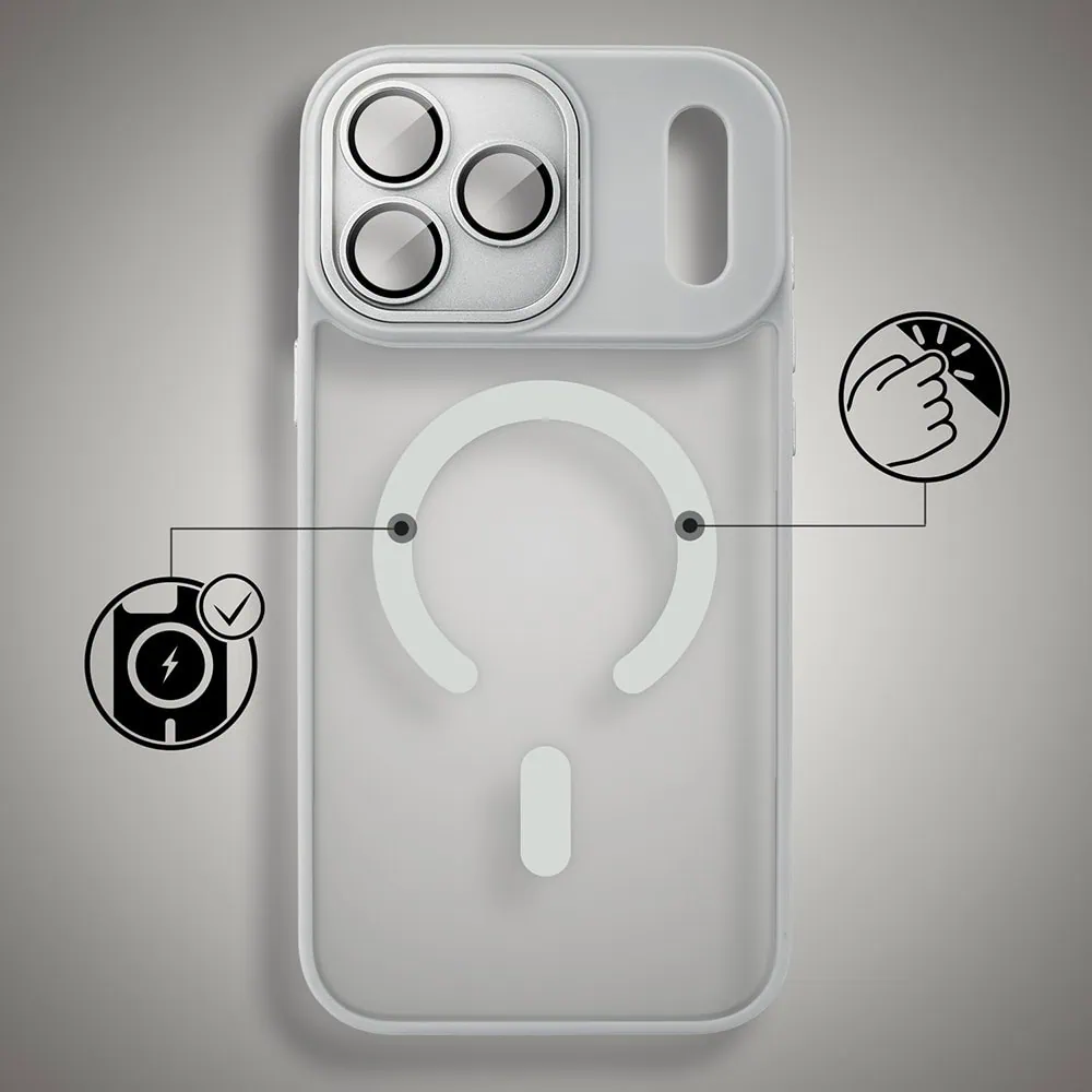 etui do iphone 18 pro max color flush z magsafe, z osłoną aparatu, tytanowe