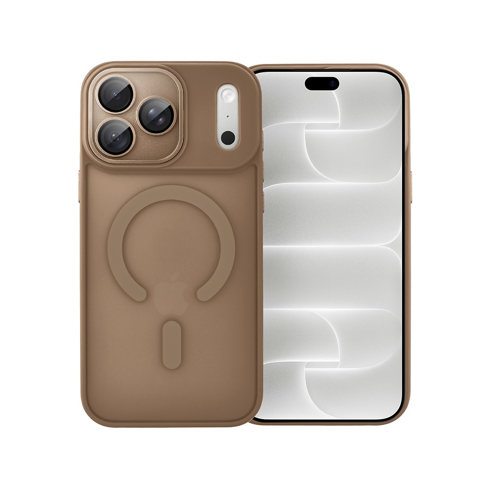 etui do iphone 18 pro max color flush z magsafe, z osłoną aparatu, pustynny brąz
