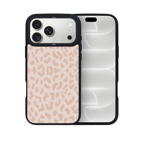 etui do iphone 18 pro ibizu dropguard matt z magsafe, boho, delikatna panterka