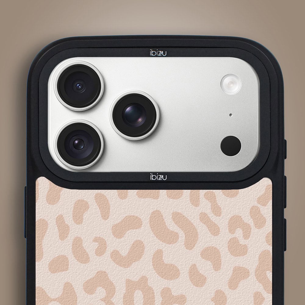 etui do iphone 18 pro ibizu dropguard matt z magsafe, boho, delikatna panterka