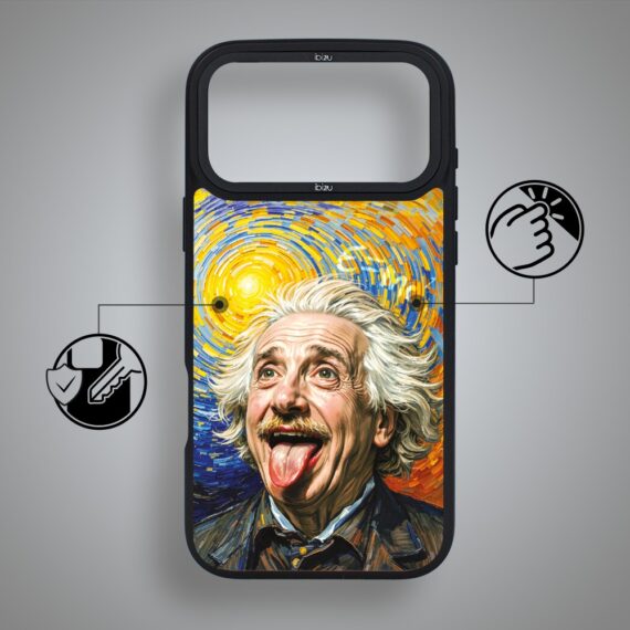 etui do iphone 18 pro max ibizu dropguard matt z magsafe, einstein