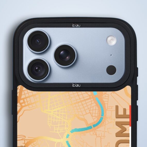 etui do iphone 18 pro max ibizu dropguard matt z magsafe, mapy Świata, rome