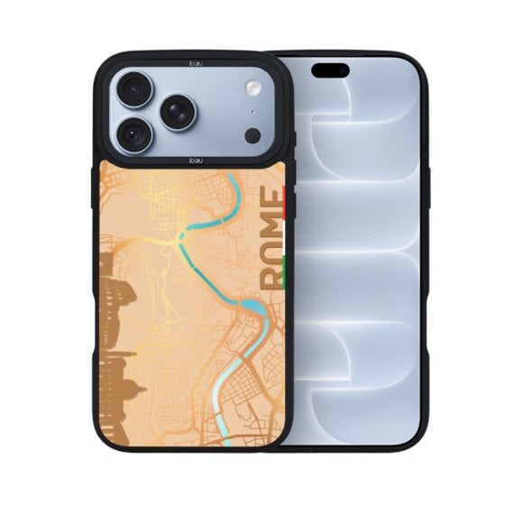 etui do iphone 18 pro max ibizu dropguard matt z magsafe, mapy Świata, rome