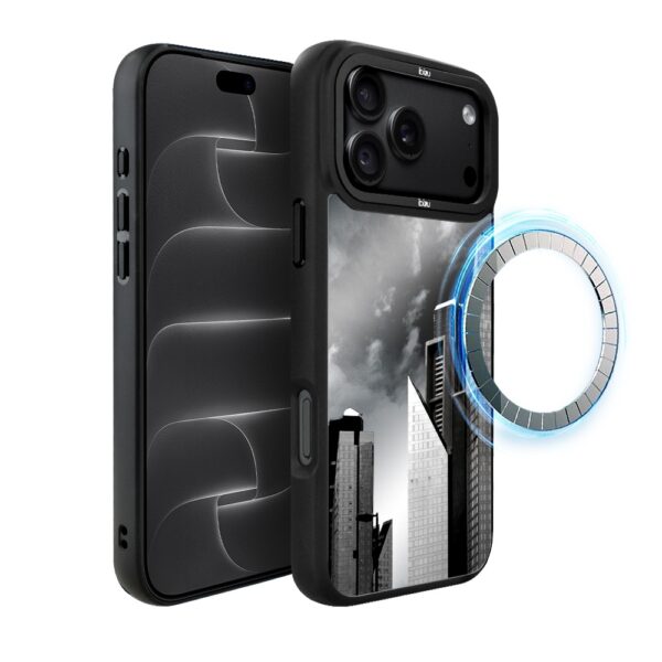 Etui do iPhone 18 Pro IBIZU DropGuard Matt z MagSafe, Noir City, Manhattan