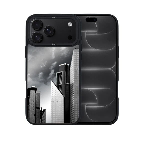 etui do iphone 18 pro max ibizu dropguard matt z magsafe, noir city, manhattan