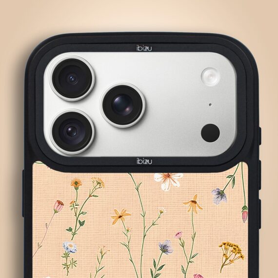 etui do iphone 18 pro max ibizu dropguard matt z magsafe, pastel bloom, koralowa Łąka