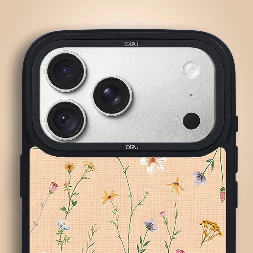 etui do iphone 18 pro max ibizu dropguard matt z magsafe, pastel bloom, koralowa Łąka