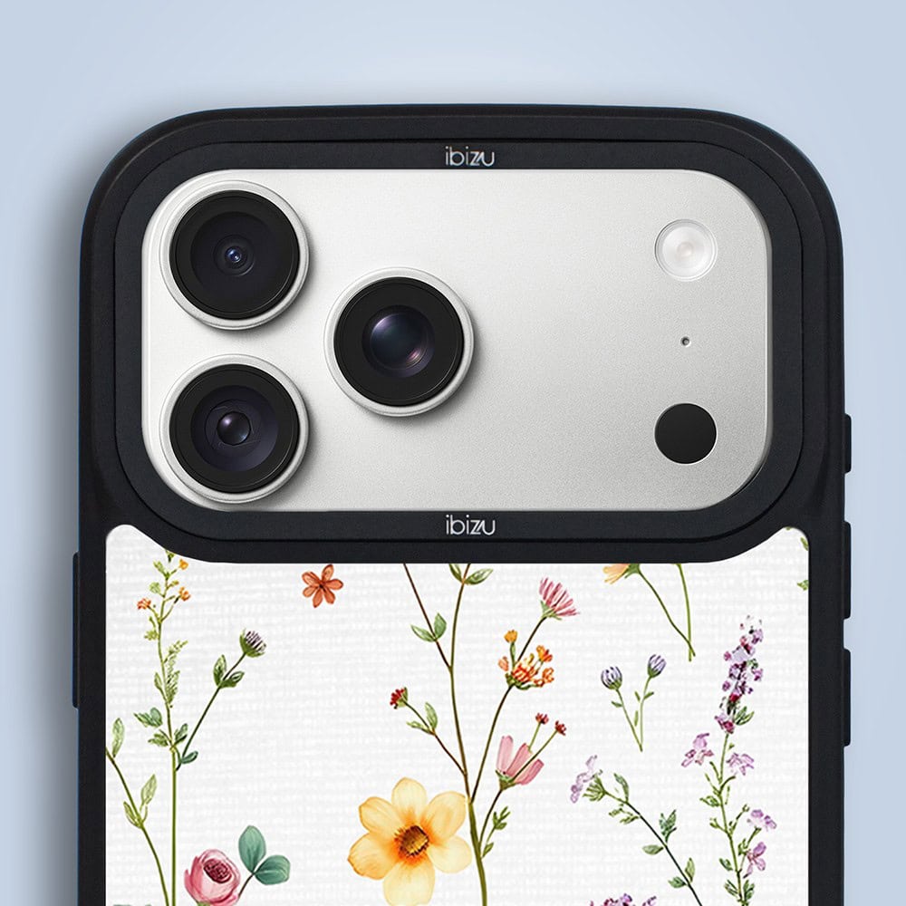 etui do iphone 18 pro max ibizu dropguard matt z magsafe, pastel bloom, letni bukiet
