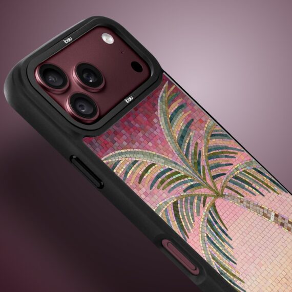 etui do iphone 18 pro max ibizu dropguard matt z magsafe, riviera, modern classics, kalabryjska palma