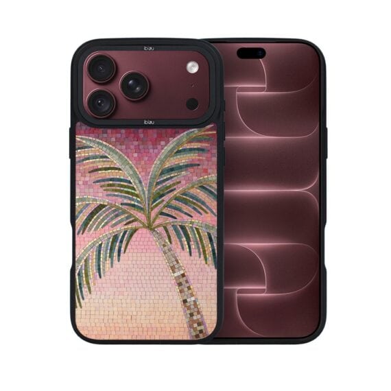 etui do iphone 18 pro max ibizu dropguard matt z magsafe, riviera, modern classics, kalabryjska palma
