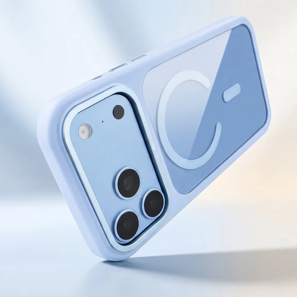etui do iphone 18 pro max ibizu guardabella z magsafe, błękit lodowca