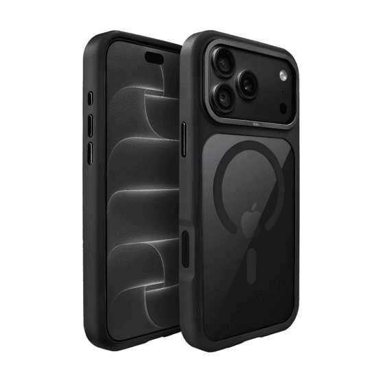 etui do iphone 18 pro max ibizu guardabella z magsafe, czarne