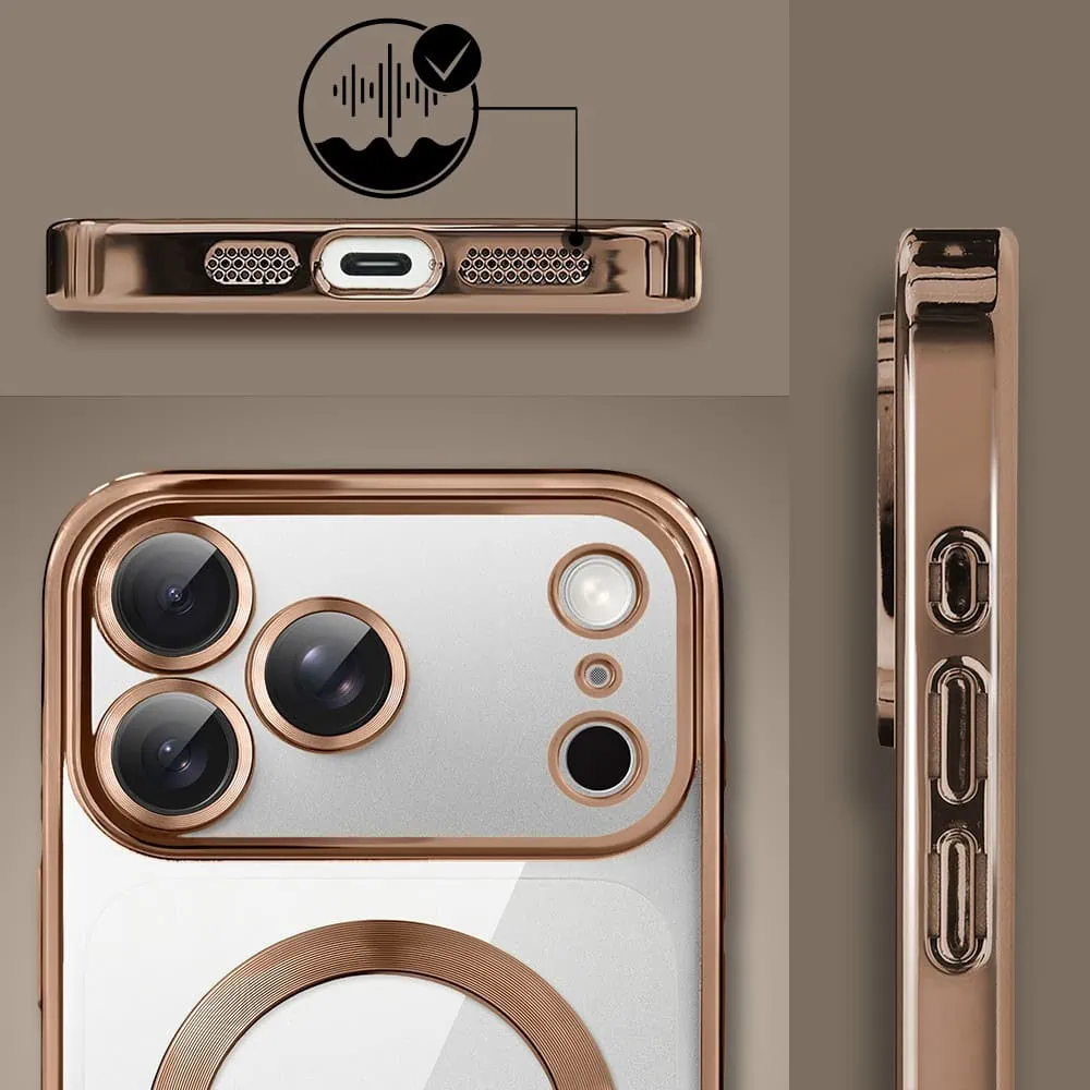 Etui do iPhone 18 Pro Max MagSafe Luxury Protect przeźroczyste, hybrydowa ochrona kamery, tytan pustynny (6) etui do iphone 18 pro max magsafe luxury protect przeźroczyste, hybrydowa ochrona kamery, tytan pustynny