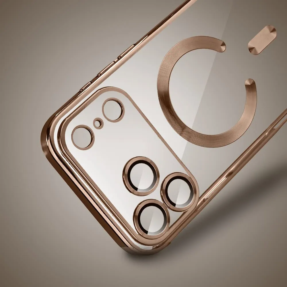 Etui do iPhone 18 Pro Max MagSafe Luxury Protect przeźroczyste, hybrydowa ochrona kamery, tytan pustynny (8) etui do iphone 18 pro max magsafe luxury protect przeźroczyste, hybrydowa ochrona kamery, tytan pustynny