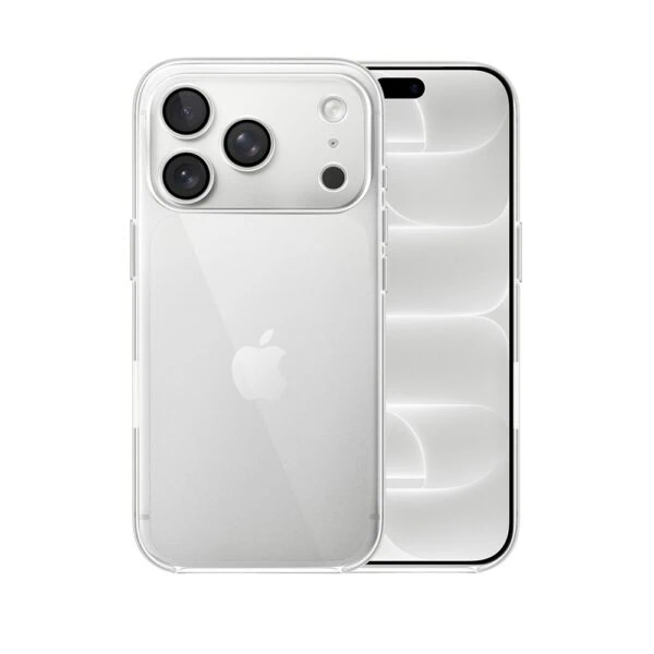 Etui do iPhone 18 Pro Slim Protect Full Cover z osłoną kamery i obiektywów 9H, przeźroczyste