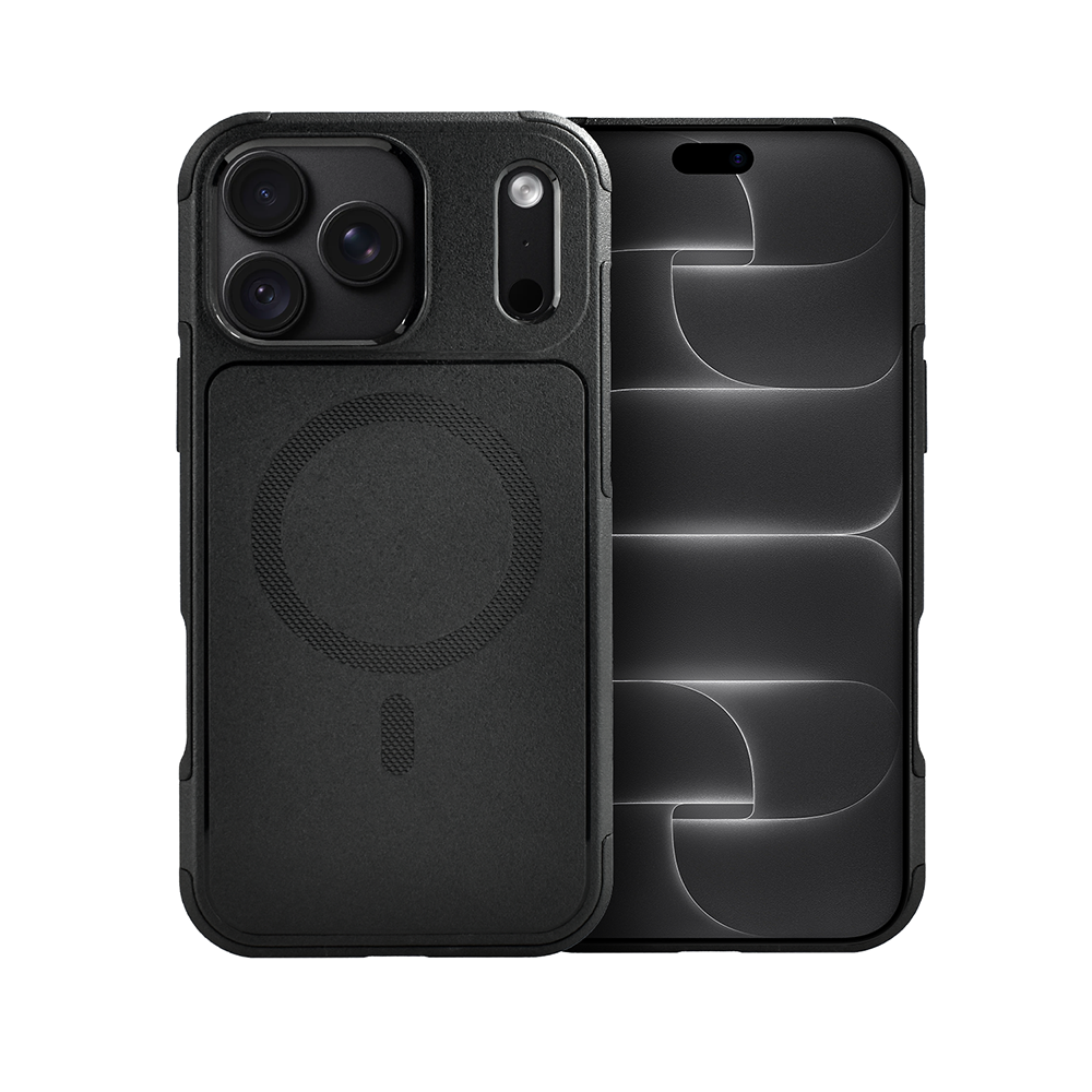 etui do iphone 18 pro smart armor pancerne z magsafe, czarne