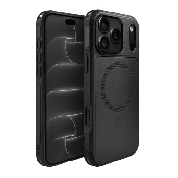 etui do iphone 18 pro smart armor pancerne z magsafe, czarne